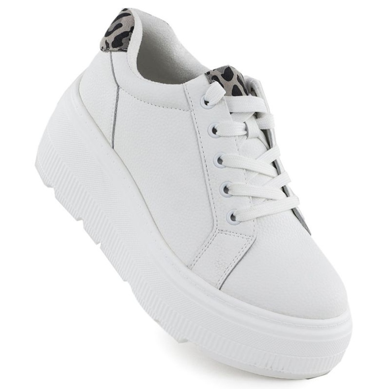 Sapatos na plataforma Vinceza em 89144 Jan418b branco