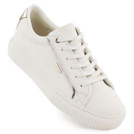 Big Star Eco -Leather Sneakers em SS274027 INT2164B branco