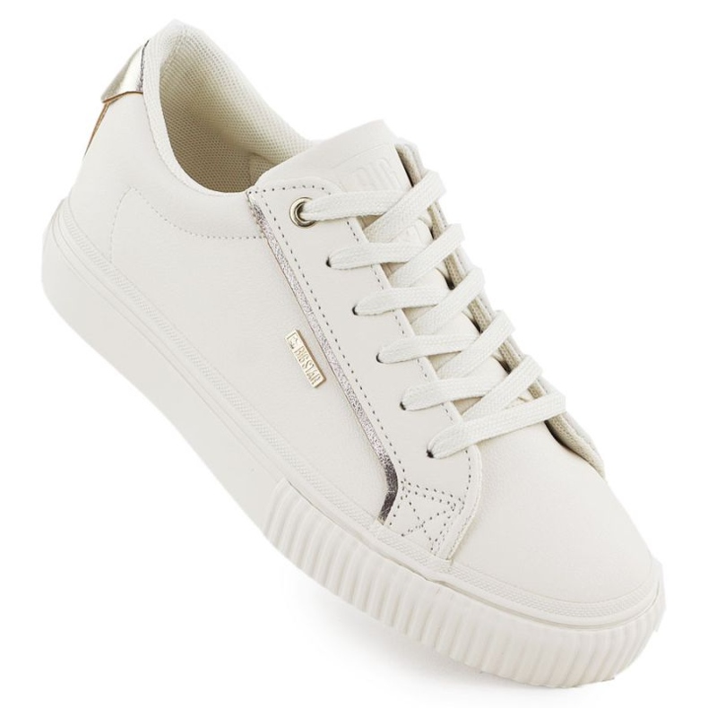 Big Star Eco -Leather Sneakers em SS274027 INT2164B branco