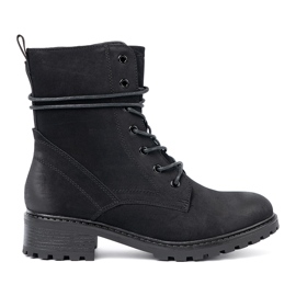 Shelvt Trabalhadores negros da moda com laço decorativo preto