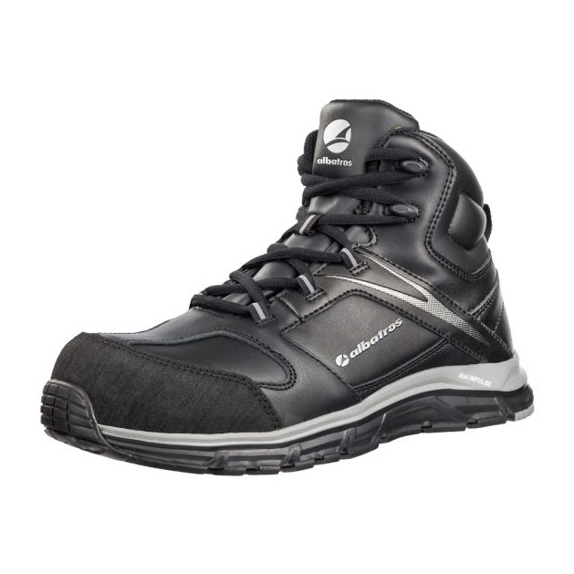 Albatros Vigor Impulse Mid M Mid M MLI-S35B1 Sapatos preto