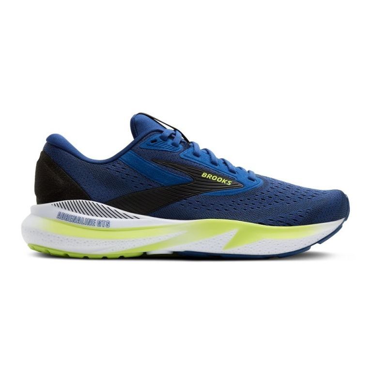 Tênis de corrida masculinos Adrenaline GTS 24 para asfalto azul marinho