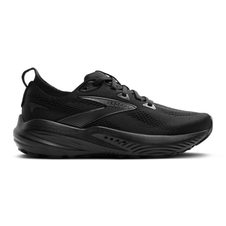 Tênis de corrida masculinos Glicerina GTS 22 para o asfalto preto 2e