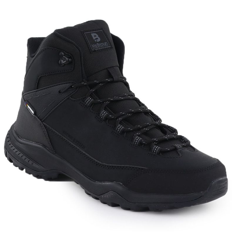 Trekking Sports Sapatos altos McBraun Black 9457 preto