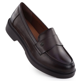 Sapatos Socos femininos Lords Brown Potocki JE19332 castanho