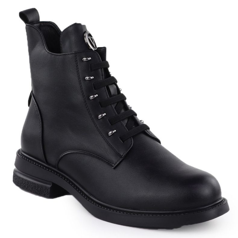 Black Vinceza Feminino 26-58578 botas preto