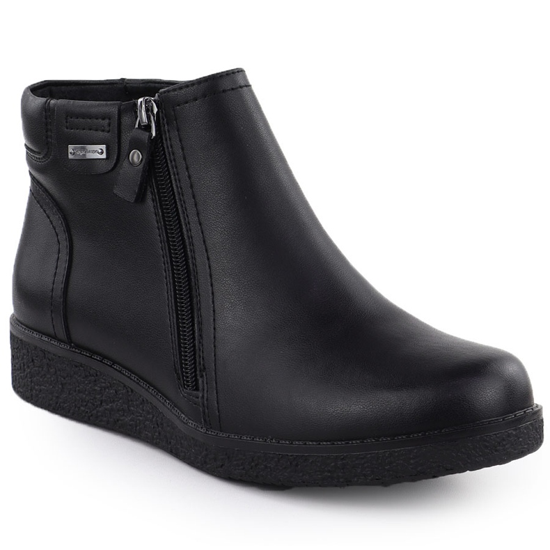 Botas femininas isoladas no Black Sergio Leone BT25348-S Praga