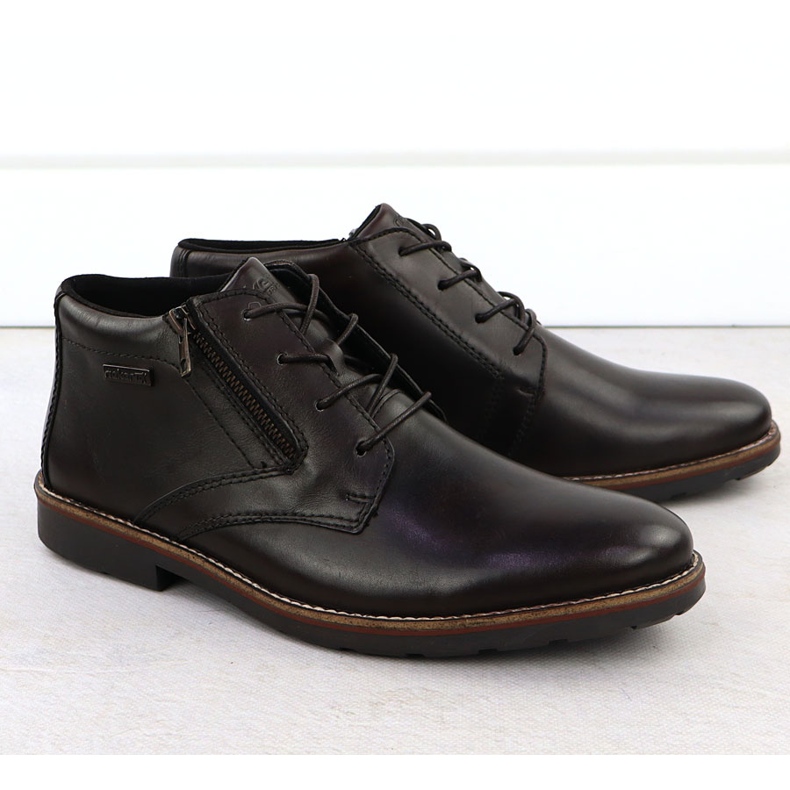 Men não isolado de couro não isolado Rieker 15324-25