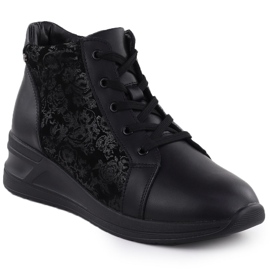 Filippo DBT7280 Botas de couro com cunhas