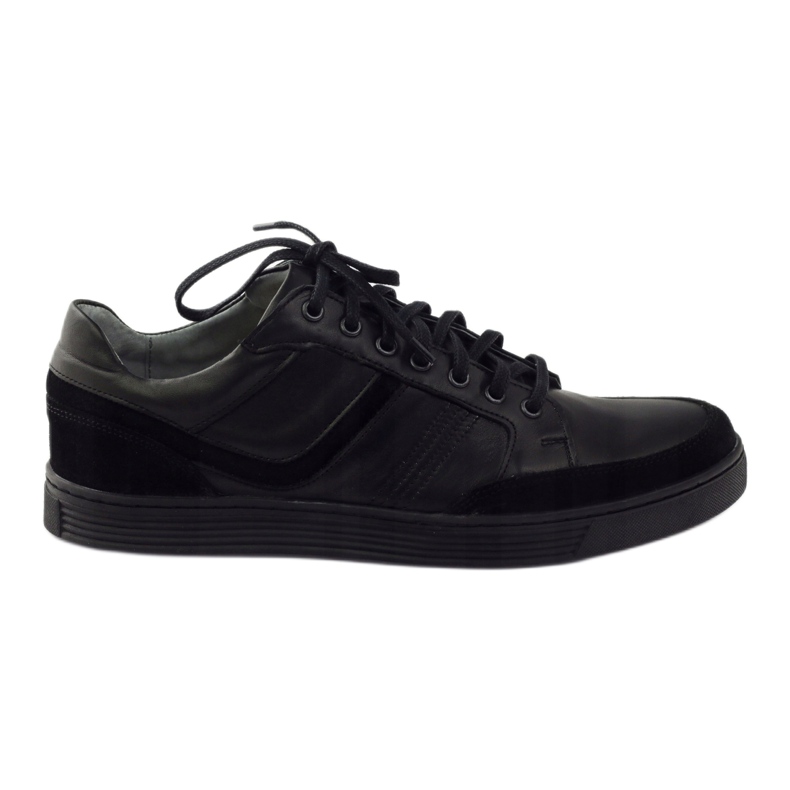 Sapatos casuais masculinos Riko 828 preto