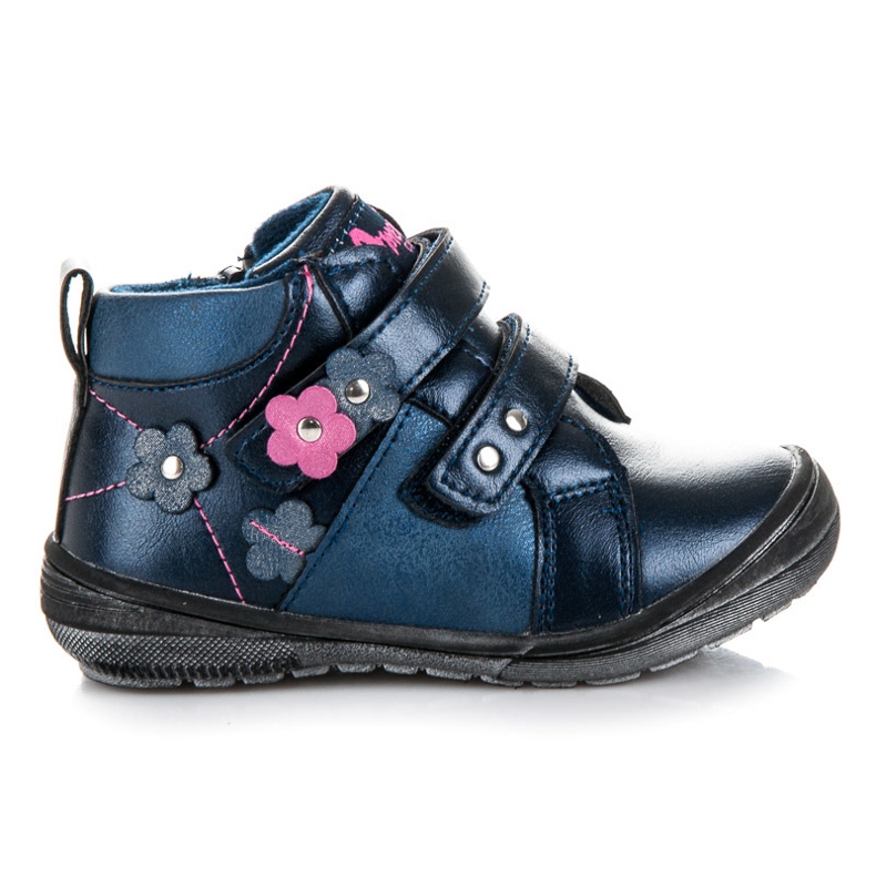American Club Botas para meninas azul