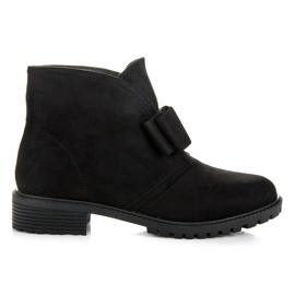 Bestelle Botas slip-on com laço preto Bestelle Botas slip-on com laço preto