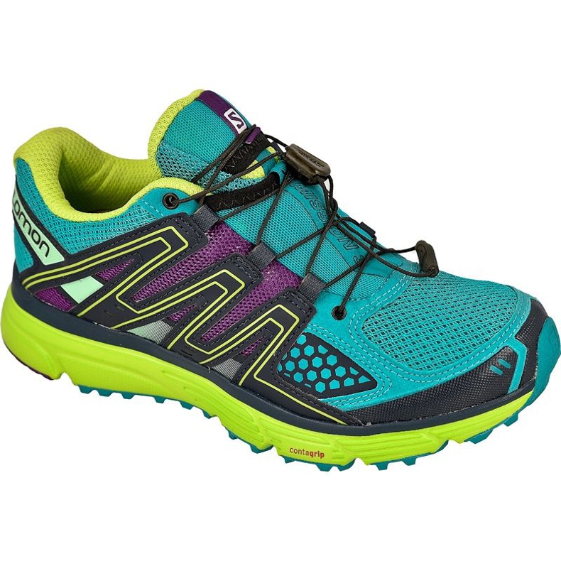 Tênis de corrida Salomon X-Mission 3 verde