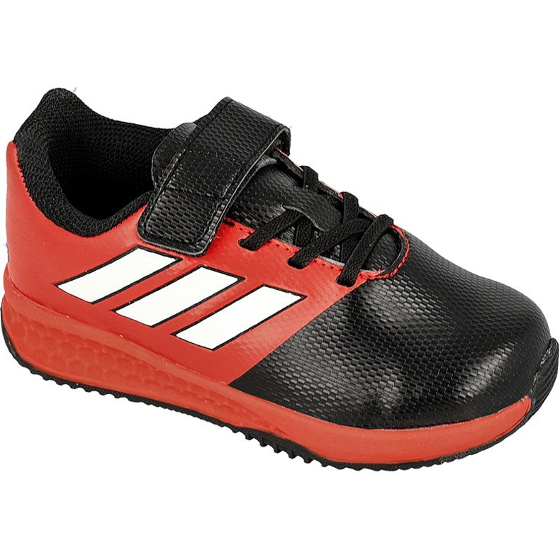 Tênis Adidas Rapida Turf Ace Kids BA9701 vermelho preto