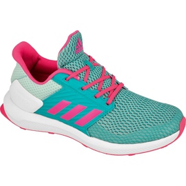 Tênis Adidas Rapida Run K Jr BA7873 rosa verde Tênis Adidas Rapida Run K Jr BA7873 rosa verde