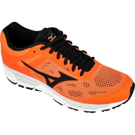 Tênis de corrida Mizuno Synchro MX2 M J1GE171910 preto laranja