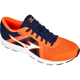 Tênis de corrida Mizuno Synchro Sl 2 azul marinho laranja