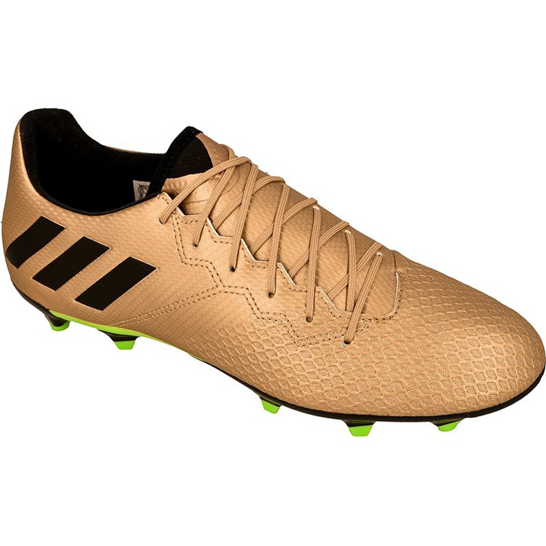 Chuteira Adidas Messi 16.3 Fg M BA9838 dourado dourado