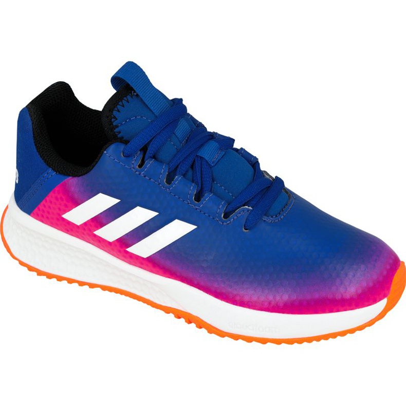 Tênis adidas RapidaTurf Messi Jr BB0226 azul