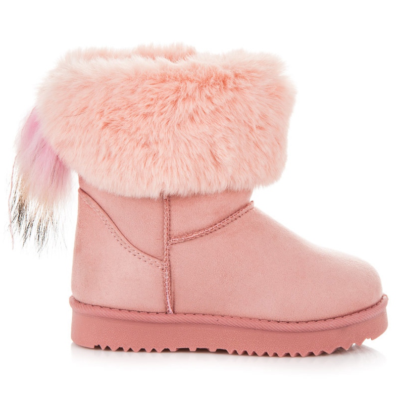 Kylie Mukluki bebê rosa