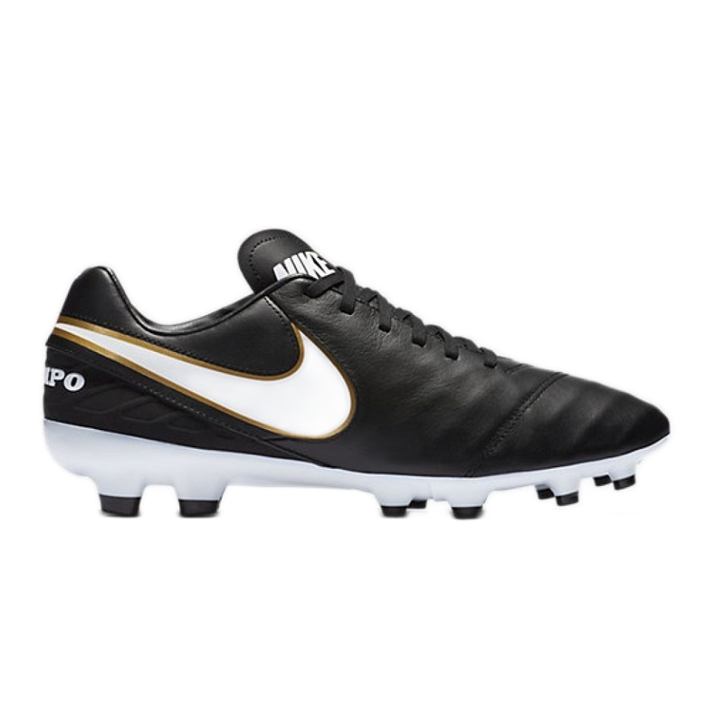 Chuteiras de futebol Nike Tiempo Mystic V Fg preto preto
