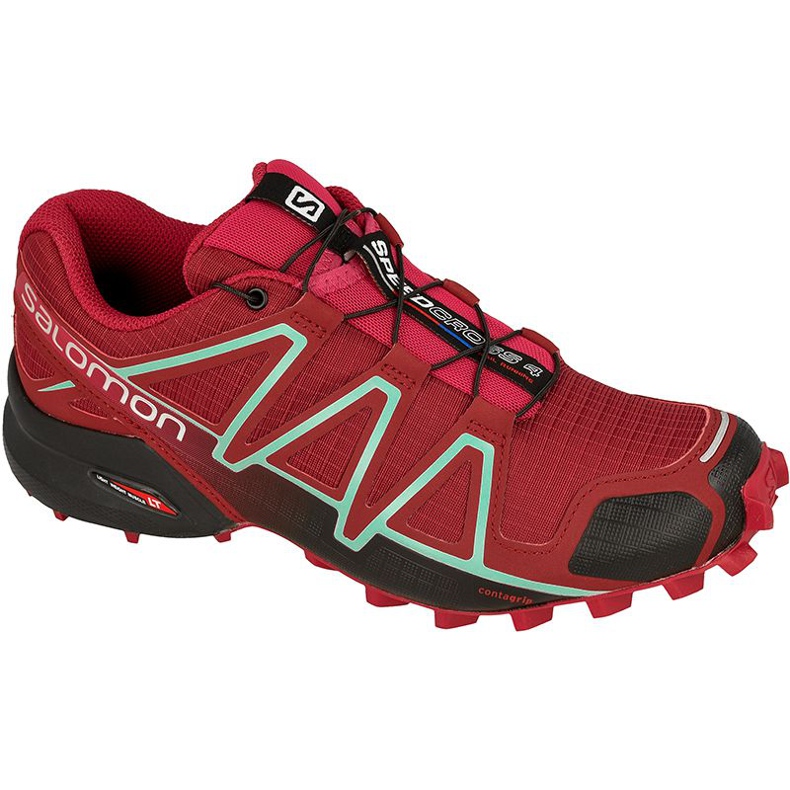 Tênis de corrida Salomon Speedcross 4 vermelho