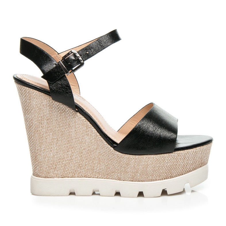 Super Mode saltos de cunha pretos