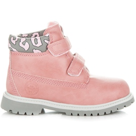 Goodin Caçadores de velcro rosa