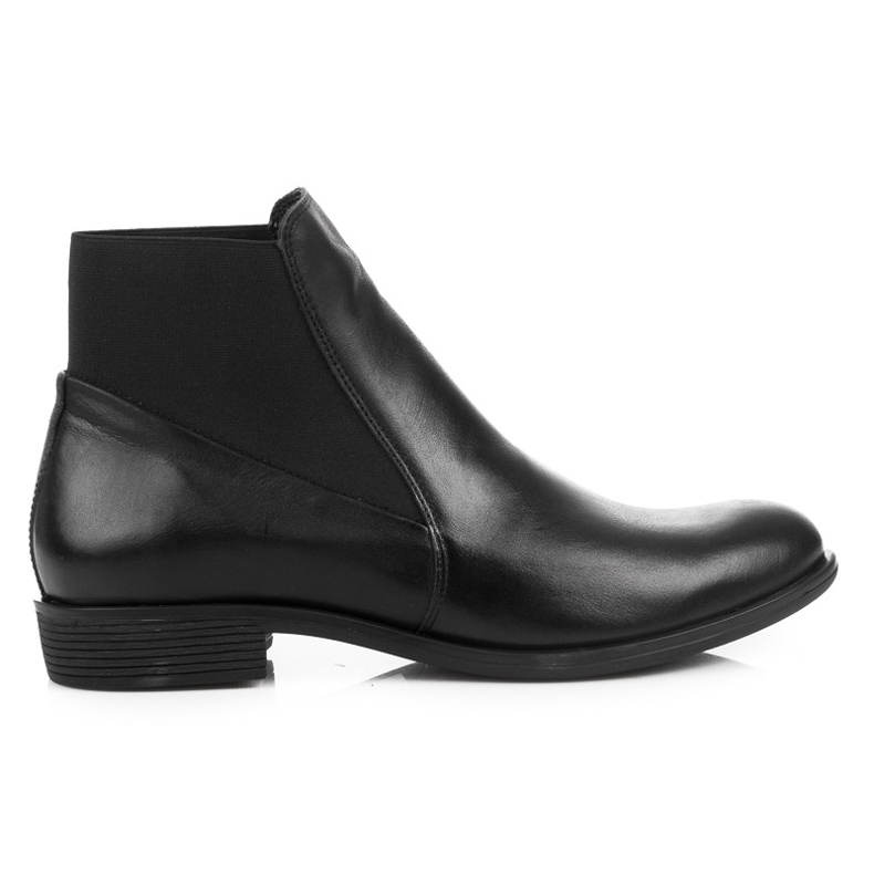 Vinceza Botas baixas do Chelsea preto