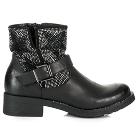 Kylie Botas de pedra preto