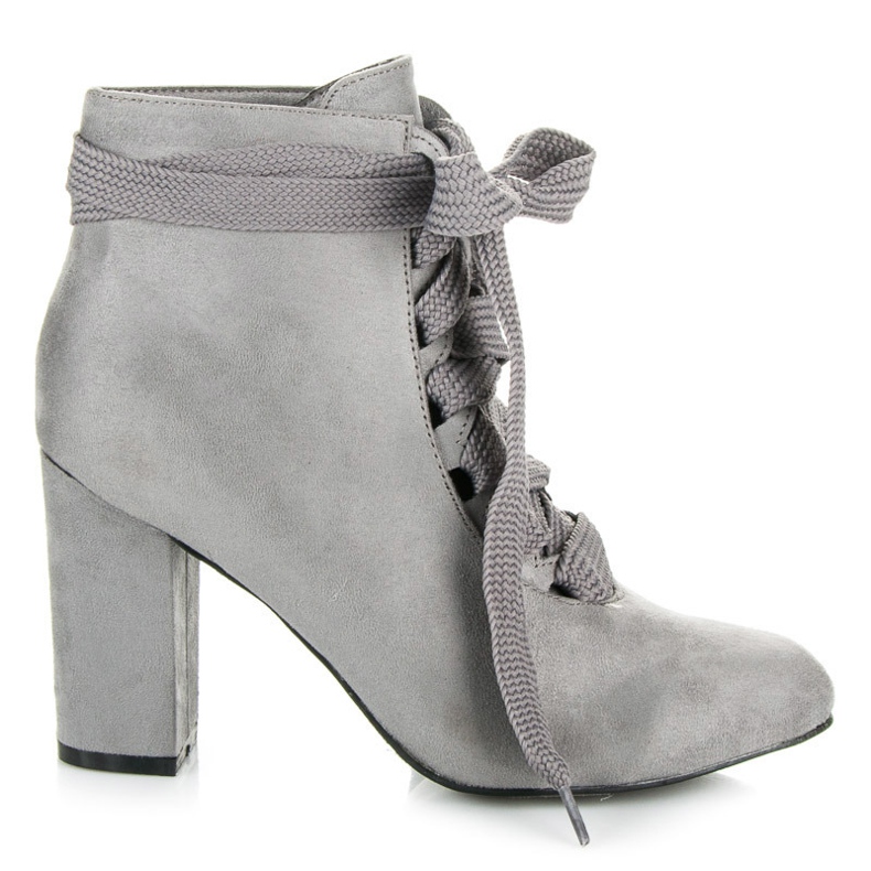 Vices New Collection Botas com uma encadernação elegante cinza Vices New Collection Botas com uma encadernação elegante cinza