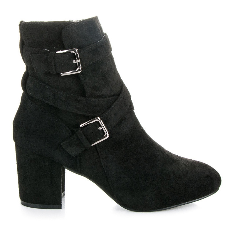 Seastar Botas de cano alto em camurça preto Seastar Botas de cano alto em camurça preto