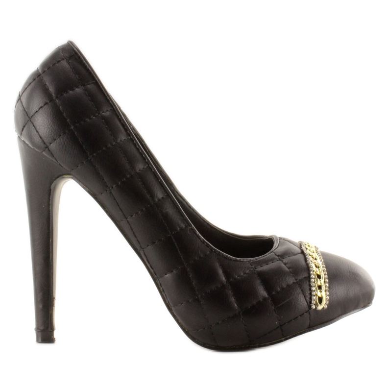 Bombas acolchoadas em um pino 200-71 preto