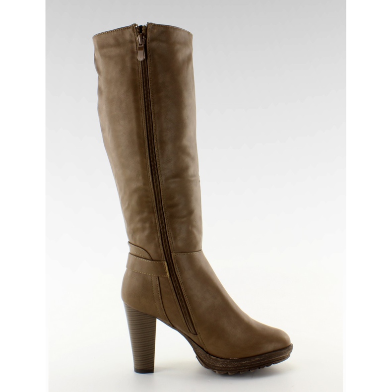 Botas na plataforma 0-32 cáqui