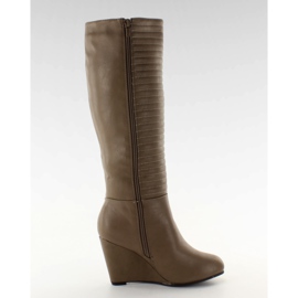 Botas acolchoadas superior BL3575 cáqui