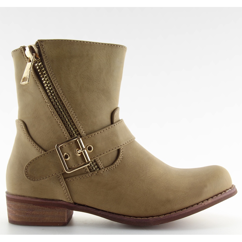 Botas oblíqua deslizante FA91 Caqui cáqui