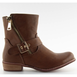 Botas deslizante oblíqua FA91 Castanho marrom