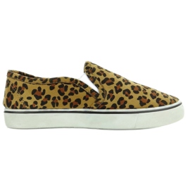 Tênis slip on C02 leopardo castanho Tênis slip on C02 leopardo castanho