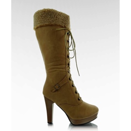 Botas no poste de camelo G12400 marrom