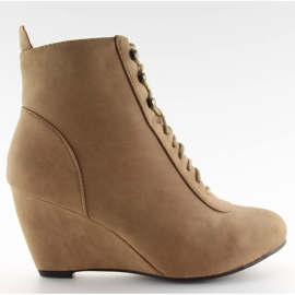 Botas Isoladas LL1279 khaki marrom multicolorido