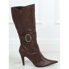 Botas com fivela 39817-2 Marron castanho