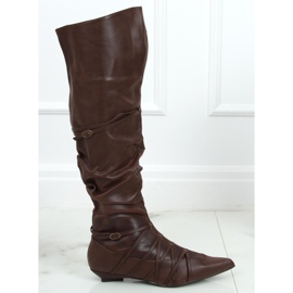 Mosqueteiros marrons 5832-1 femininos marrom