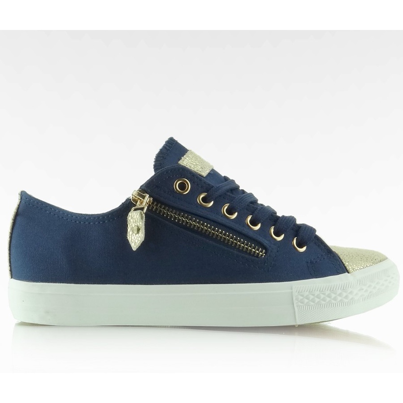 Sapatilhas com dedos de ouro BL28P Azul