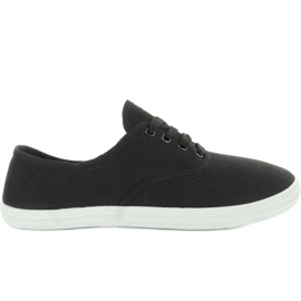 Tênis oxford de lona BS504 Preto