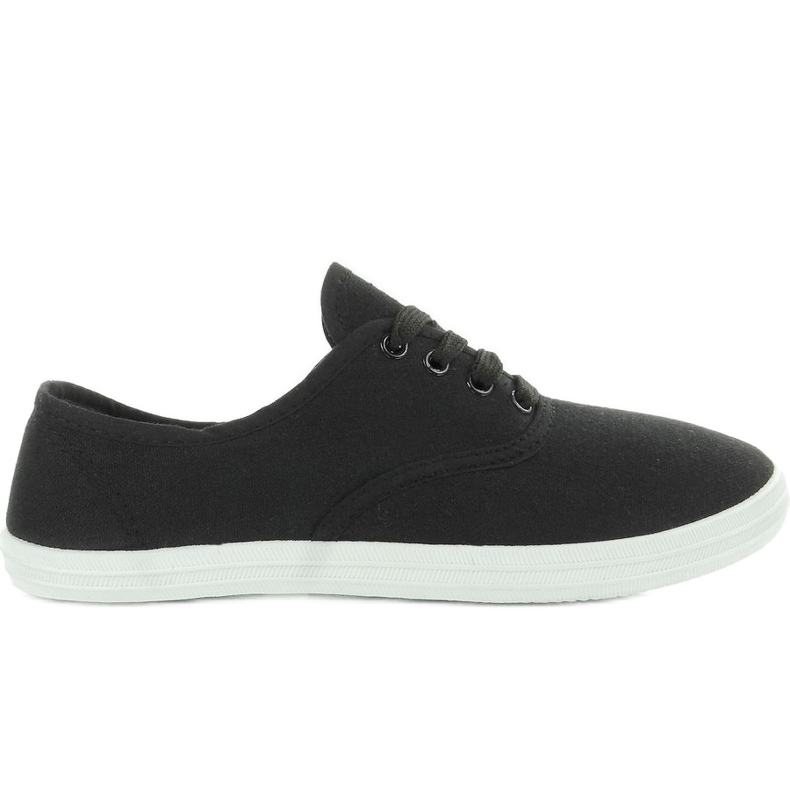 Tênis oxford de lona BS504 Preto