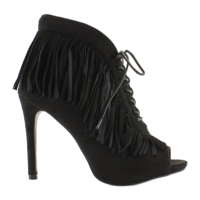 Botas com atacadores Open Styl Boho 11015 preto