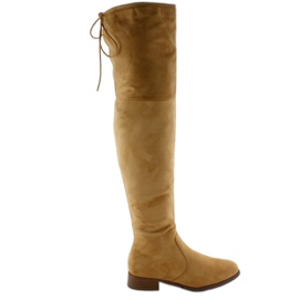 Botas de Primavera Mosqueteiros SK93 Camelo marrom