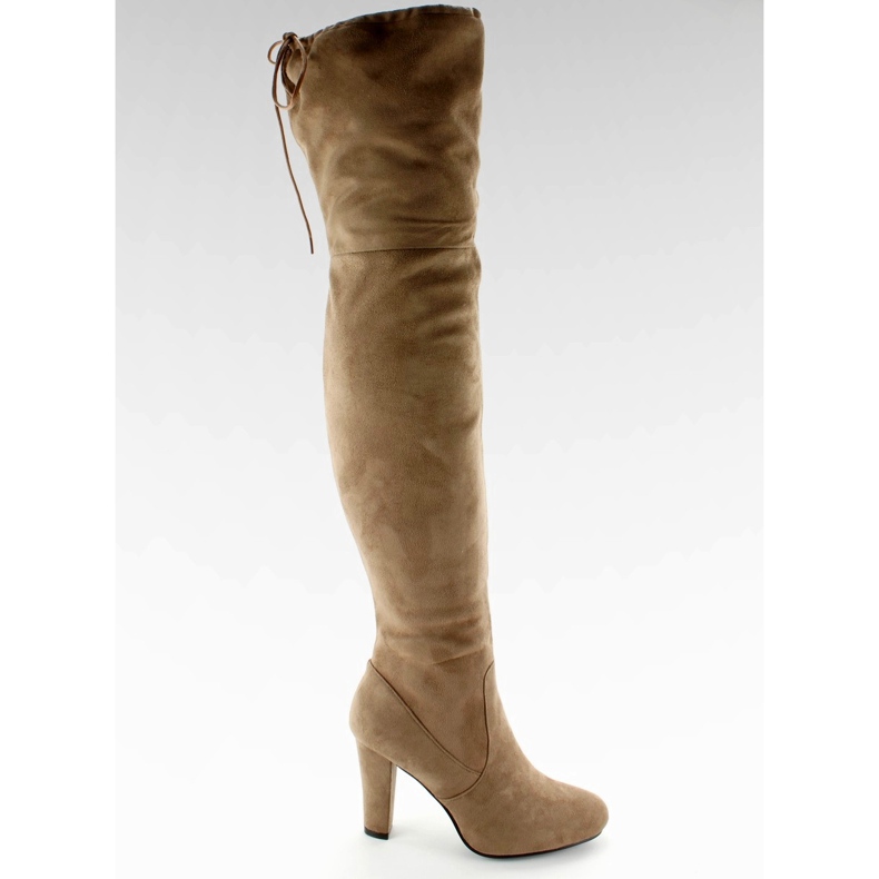 SK102 salto alto Khaki cáqui