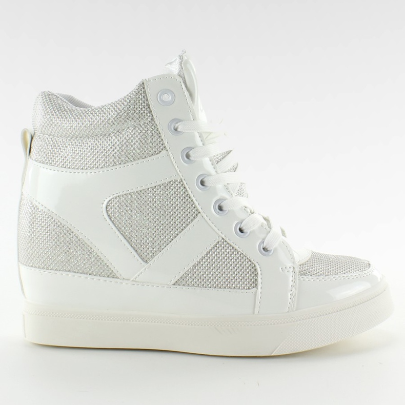Sapatos com sola alta R-201 Branco