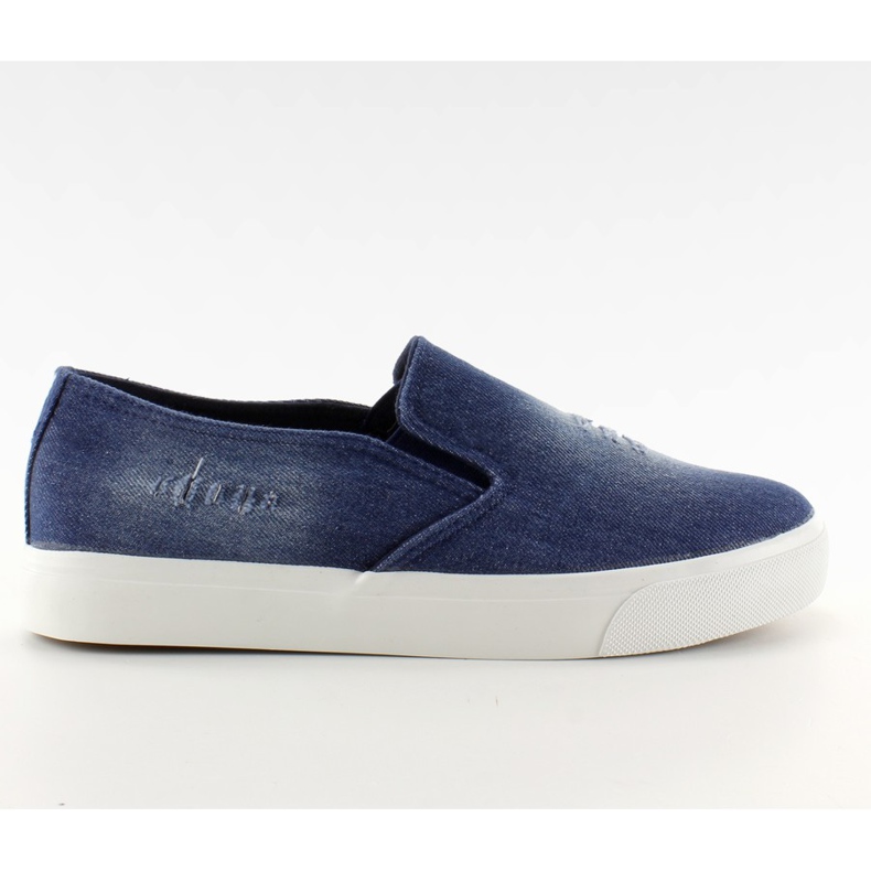 Tênis slip-on jeans K-89 D. azul azul marinho
